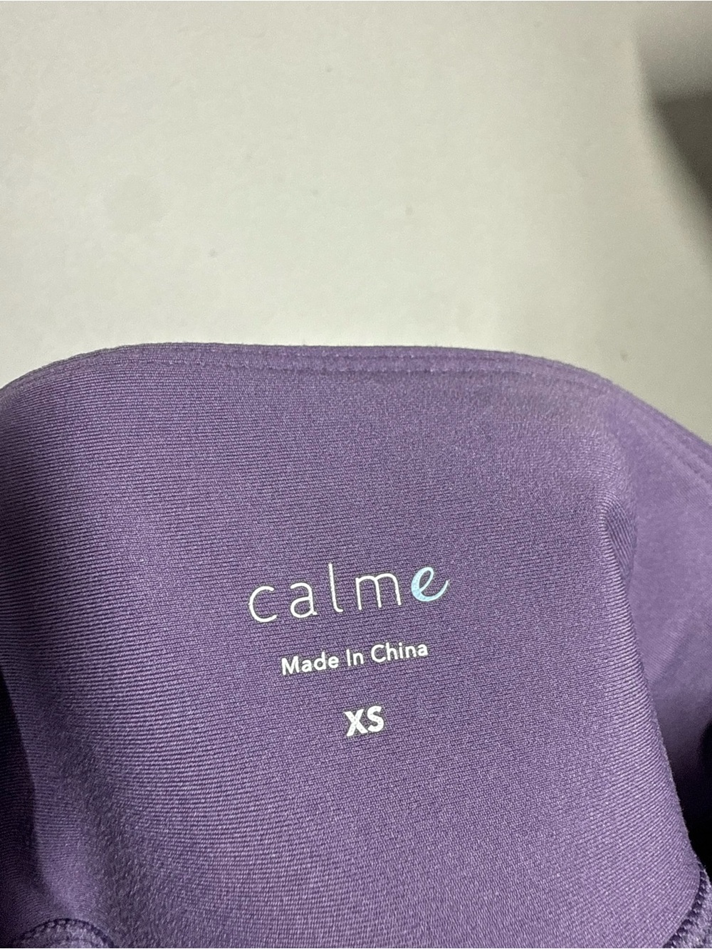 NWOT Calme High Rise Leggings Size XS - Picture 3 of 4